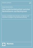 Manon Patrizia Grimm, Beck (Prof. Dr.), Eric Hilgendorf (Prof. Dr. Dr.) - Das Insiderhandelsverbot zwischen Rechtstheorie und Rechtspraxis