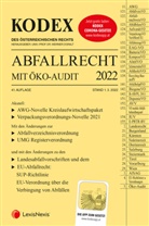 Werner Doralt - KODEX Abfallrecht und Öko-Audit 2022 - inkl. App