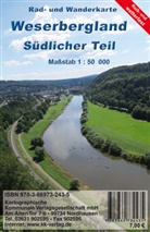 KKV Kartographische Kommunale Verlag, KKV Kartographische Kommunale Verlagsgesellschaft mbH - Weserbergland Südlicher Teil