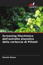 KASSIM Dosso - Screening fitochimico dell'estratto etanolico della corteccia di Piliosti
