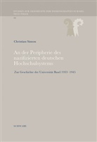 Christian Simon - An der Peripherie des nazifizierten deutschen Hochschulsystems