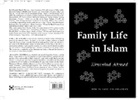 K. Ahmad, Khurshid Ahmad - Family Life in Islam