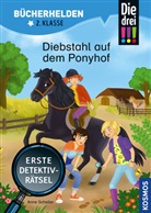 Anne Scheller, Isabelle Metzen - Die drei !!!, Bücherhelden 2. Klasse, Diebstahl auf dem Ponyhof