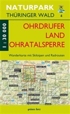 Wanderkarte 4 Ohrdrufer Land Ohratalsperre