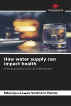 Mbiadjeu-Lawou Sosthène Parole - How water supply can impact health