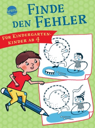 Judith Ganter, Judith Ganter - Finde den Fehler. Für Kindergartenkinder ab 4 - Rätselspaß mit Fehler-Such-Bildern
