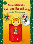 Corina Beurenmeister, Corina Beurenmeister - Mein superdicker Mal- und Bastelblock für die Weihnachtszeit