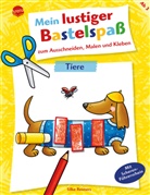 Silke Reimers, Silke Reimers - Mein lustiger Bastelspaß zum Ausschneiden, Malen und Kleben. Tiere