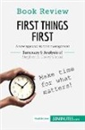 50minutes - Book Review: First Things First by Stephen R. Covey