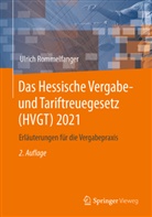 Ulrich Rommelfanger, Ulrich (Prof. Dr.) Rommelfanger - Das Hessische Vergabe- und Tariftreuegesetz (HVGT) 2021