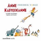 Fredrik Vahle - Anne Kaffeekanne: 12 Lieder zum Singen, Spielen und Tanzen, 1 Audio-CD (Hörbuch)