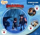 Dragons - Die Reiter von Berk - Starter-Box, 3 Audio-CDs (Audio book)