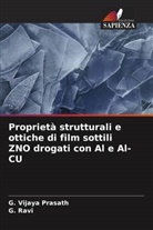 G. Ravi, G. Vijaya Prasath - Proprietà strutturali e ottiche di film sottili ZNO drogati con Al e Al-CU