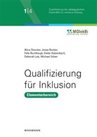 Jonas Becker, Felix Buchhaupt, Felix Buchhaupt u a, Dieter Katzenbach, Deborah Lutz, Alica Strecker... - Qualifizierung für Inklusion