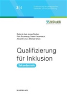 Jonas Becker, Felix Buchhaupt, Felix u a Buchhaupt, Dieter Katzenbach, Deborah Lutz, Alica Strecker... - Qualifizierung für Inklusion