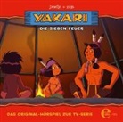 Derib, Job - Yakari - Die sieben Feuer, Audio-CD (Audio book)