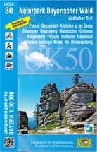 Landesamt für Digitalisierung Breitband un, Breitband und Vermessung Landesamt für Digitalisierung - UK50-30 Naturpark Bayerischer Wald - südlicher Teil