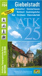 Landesamt für Digitalisierung Breitband un, Breitband und Vermessung Landesamt für Digitalisierung - ATK25-F04 Giebelstadt (Amtliche Topographische Karte 1:25000)