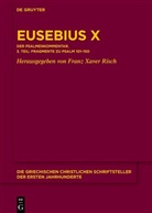 Eusebius von Caesarea, Franz Xaver Risch, Franz Xaver Risch - Eusebius von Caesarea: Kommentar zu den Psalmen - Band III: Eusebius Werke