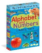 Artful Doodlers, Tiger Tales - Alphabet and Numbers: 4 Activity Book Boxed Set with Stickers