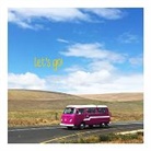 Doppelkarte / VW Bus Let's go // quadratisch