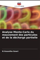 N. Vasantha Gowri, N.Vasantha Gowri - Analyse Monte-Carlo du mouvement des particules et de la décharge partielle
