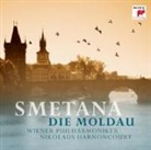 Antonin Dvorak, Bedrich Smetana - Die Moldau / Slawische Tänze Op. 46 & 72, 1 Audio-CD (Hörbuch)