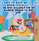 Shelley Admont, Kidkiddos Books - I Love to Keep My Room Clean (English Afrikaans Bilingual Children's Book)