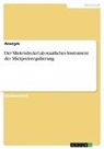 Anonym, Anonymous, Frieda von Meding, Frieda von Meding - Der Mietendeckel als staatliches Instrument der Mietpreisregulierung