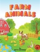 Beth Costanzo - Farm Animals Ages 4 to 6. Preschool to Kindergarten, Numbers, Counting, Pre-Writing