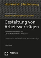 Be Borgmann (Dr.) u a, Bernd Borgmann u a, Klaus Hümmerich, Martin Reufels, Martin Reufels (Prof. Dr.) - Gestaltung von Arbeitsverträgen