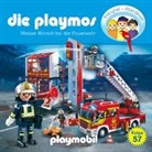Die Playmos - Wasser Marsch bei der Feuerwehr, 1 Audio-CD (Hörbuch)