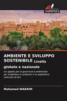 Mohamed Wakrim - AMBIENTE E SVILUPPO SOSTENIBILE Livello globale e nazionale