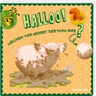 Bianca Linster, Sandra Reckers, Sandra Reckers - Halloo! Welchem Tier gehört der Popo hier?