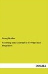 Georg Bekker - Anleitung zum Ausstopfen der Vögel und Säugetiere