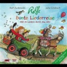 Julia Ginsbach, Rolf Zuckowski - Rolfs bunte Liederreise. CD (Audiolibro)