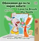 Shelley Admont, Kidkiddos Books - I Love to Brush My Teeth (Macedonian English Bilingual Children's Book)