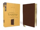 Zondervan - KJV, Thompson Chain-Reference Bible, Genuine Leather, Calfskin, Brown, Red Letter, Comfort Print