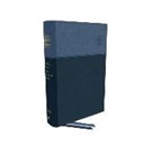 Thomas Nelson, Thomas Nelson - Nkjv, Matthew Henry Daily Devotional Bible, Leathersoft, Blue, Red