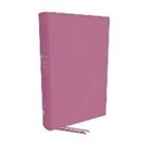 Thomas Nelson, Thomas Nelson - Kjv, Word Study Reference Bible, Leathersoft, Pink, Red Letter,