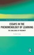 Fiachra Long, Fiachra (University College Cork Long,  Long Fiachra - Essays in the Phenomenology of Learning - The Challenge of Proximity