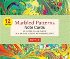 Tuttle Studio, Tuttle Studio, . Tuttle Studio - Marbled Patterns Note Cards - 12 Cards