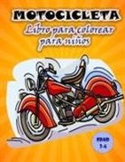 Thomas D - Libro para colorear de motos para niños