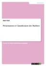 Adel Filali - Présentation et Classifictaion des Marbres