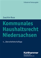Joachim Rose, Marco Trips - Kommunales Haushaltsrecht Niedersachsen