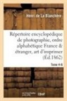 Henri De La Blanchère, de la Blanchere-H - Repertoire encyclopedique de