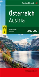 freytag &amp; berndt, freytag &amp; berndt - Österreich, Straßenkarte 1:500.000, freytag & berndt