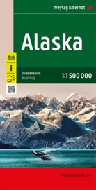 freytag &amp; berndt - Alaska, Straßenkarte 1:1.500.000, freytag & berndt