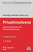 Kai Henning, Frank Lackmann, Andreas Rein - Privatinsolvenz