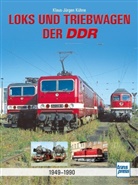 Klaus-Jürgen Kühne - Loks und Triebwagen der DDR